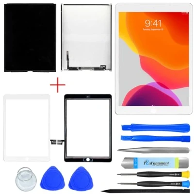 Image of NB+ iPad 7/8 LCD Touch Screen Replacement Compatible with 2019 2020 10.2 inches A2197 A2198 A2200 A2270 A2428 A2429 A2430 Generation Display Digitizer Tools(White)