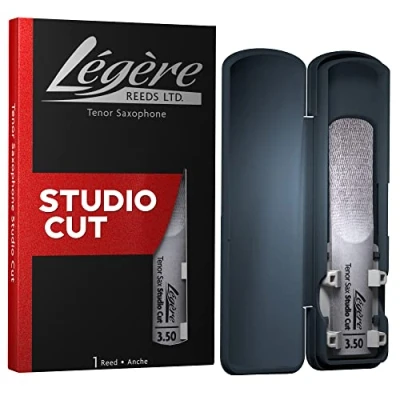 Image of Légère Reeds Tenor Saxophone Reed, Studio Cut, Strength 3.50 (TSS3.50) Premium Synthetic Woodwind Reed