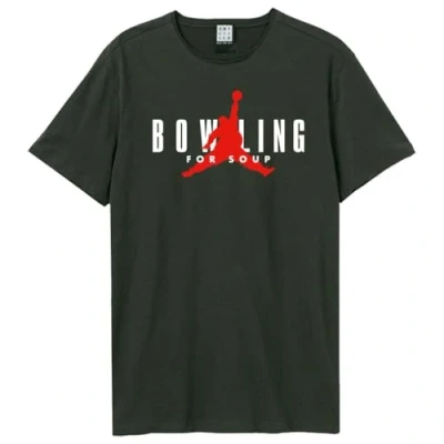 Image of Amplified Unisex Adult Slamp Dump Bowling For Soup T Shirt (XXL) (Charcoal)