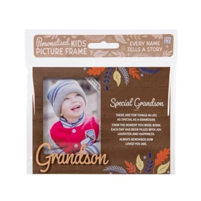 Image of Personalised picture frames (Special Grandson)
