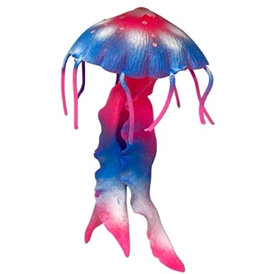 Image of Keycraft Stretchy Squishy Beanie Toys JELLYFISH Sealife Modeled on Nature Original Animal Living, BPA Free, Washable ideal for science, school projects, party loot bags and Kinetic Education