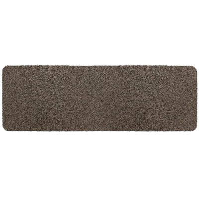 Image of JVL 01 885BR Tanami Two tone Fleck Barrier Runner Door Mat, Brown, 50 x 150 cm