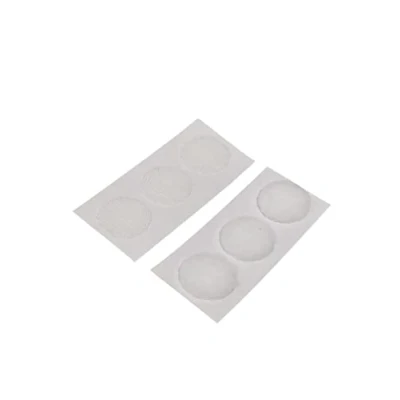 Image of Velcro® Brand White Stick On Coins Choice of Hook &amp; Loop 13mm, Sticky Dots Double Sided Adhesive Pads, Coins, Strong (Hook Loop, 50 Coins)
