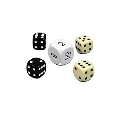 Image of Backgammon Set Dice Replacement With Doubling And Soft Velvet Pouch