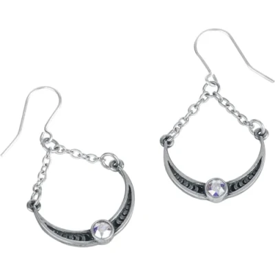 Image of Priestess of Ishtar Pair Pewter Earrings