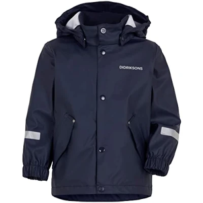 Image of Didriksons Polen 2 Kids Waterproof Jacket Navy