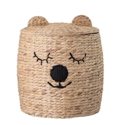 Image of Bloomingville Basket, Water Hyacinth, Natural, 42 x 50 cm (L/H)