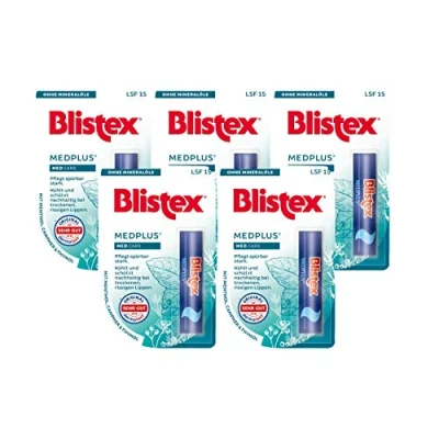 Image of Blistex MedPlus stick lip balm, intensive care for rough, burning, dry, dull lips
