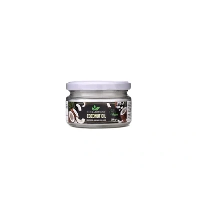 Image of Natura Harmony 100% Pure Coconut Oil (200 g) Extra Virgin, Raw, Cold Pressed and Unrefined Ethically Sourced Vegan Ketogenic Natural For Skin, Hair Cooking