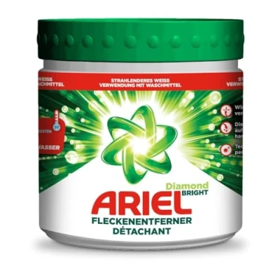 Image of Ariel Stain Remover Powder Diamond Bright for White Laundry 500 g Tin (1 x g)