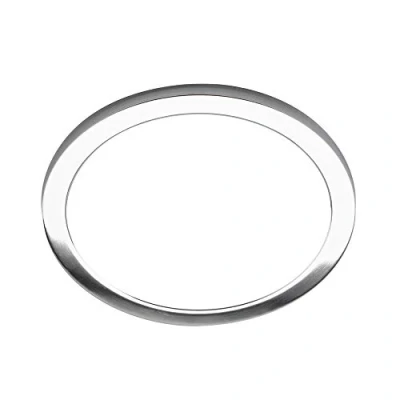Image of LITECRAFT Darly 24 Watt LED Flush Ceiling or Wall Light Polished Chrome