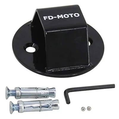 Image of FD MOTO Hardened Steel Ground Wall Anchor motorbike Lock Heavy Duty Security Chain Locking Point for motorcycle bike bicycle