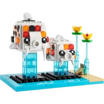 Image of LEGO BrickHeadz Pets Dogs, Cats, Fish, Birds or Hamsters (Choose Pet) (Koi Fish 40545)