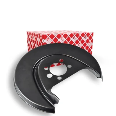 Image of 6Q0615611, 6R0615611, 6R0615611B, 6R0615611D Brake Disc Back Plate FEBI BILSTEIN 171554 Rear Axle Left SKODA: Fabia I Hatchback, 2