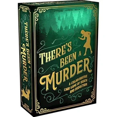 Image of There&#039;s Been a Murder: Solve the Crime and Catch Killer Before Time Runs Out, Family Murder Mystery Party Game, for 3 8 Players, Ages 14+