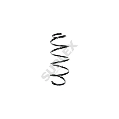 Image of 1693212004, A1693212004 Coil spring SUPLEX 19321 Front Axle with constant wire diameter yellow (5x) sleeve MERCEDES BENZ: B Class