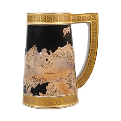 Image of Game of Thrones Shaped Mugs Stein Mug Westeros Map