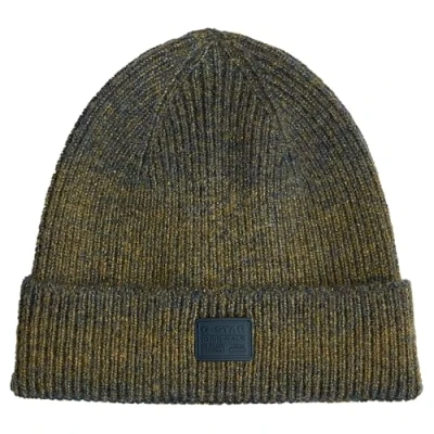 Image of G STAR RAW Men&#039;s Geffo Long Beanie Hat, Multicoloured (dk Moss Gradient D25511 D757 G880), One Size
