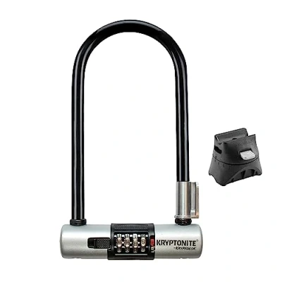 Image of Allegion Kryptonite Kryptolok Combo U Lock 102 x 203 mm