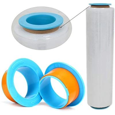 Image of MASUNN 2Pcs Stretch Film Pallet Shrink Wrap Hand Saver Protector Dispenser