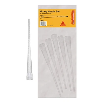 Image of Sika AnchorFix Static Mixer, Mixing Accessories, Pack of 5, Transparent