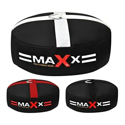 Image of Maxx Floor Anchor System Punch BAG Double End Ball MMA Ufc Boxing PADS (Full Black)