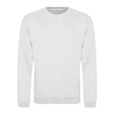 Image of AWDis Just Hoods Sweatshirt. Unisex Ash S