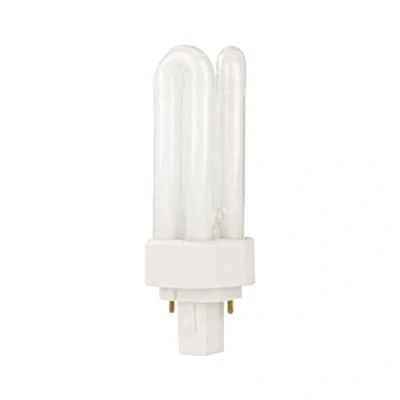 Image of GE Biax T G24d 18 Watt 2 Pin Cool (4000k) Compact Fluorescent Light Plus Lamp, 6 W, Warm White
