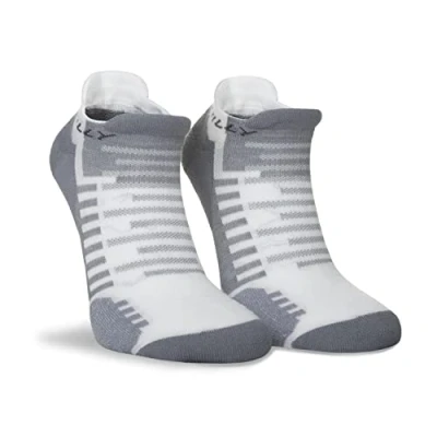 Image of Hilly, Active Socklet Min Cushioning, White/Grey, Size M