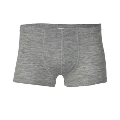 Image of Engel, Men&#039;s Low Waist Pants, 70% Wool 30% Silk (Medium (EU 46/48), Light grey melange)