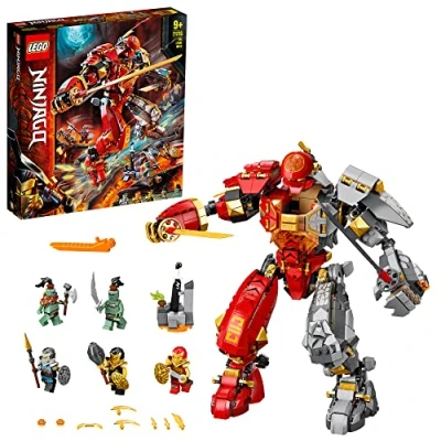 Image of LEGO Ninjago 71720 Fire Stone Mech (968 pieces)
