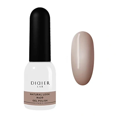 Image of Didier Lab Premium Gel Nail Polish Natural Look No20 Varnish Art Long Lasting Easy to Apply Nails Jelly UV/LED Chip Resistant