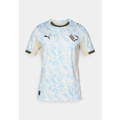 Image of Puma Palermo Replica Football shirt, Men&#039;s, Size: XXL, Warm white/team light blue