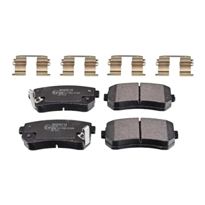 Image of 583022SA70, 583022YA31, 583022YA50, 583022YA70, 583024WA10 Brake pad set BLUE PRINT ADG042119 HYUNDAI: ix35, Tucson, ix35 Van, KIA: Sportage III
