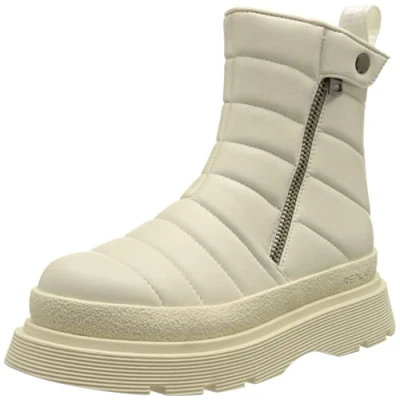 Image of Replay Women&#039;s Artic padded Mid Calf Boot, 061white, 6 UK