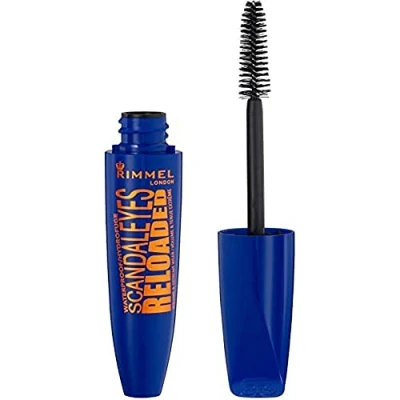 Image of Rimmel London Scandaleyes Reloaded Waterproof Mascara, Black, 12 ml
