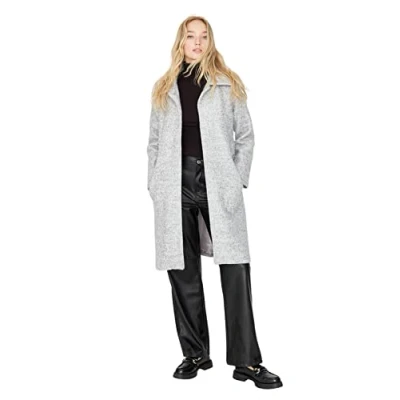 Image of Trendyol FeMan Regular fit Double breasted Lapel collar Woven Coat