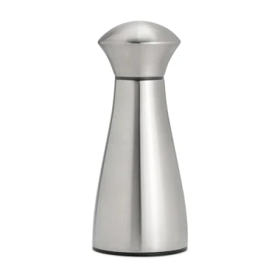 Image of Robert Welch Signature Satin Medium Pepper Mill. Made from Stainless Steel. 25 Year Guarantee.