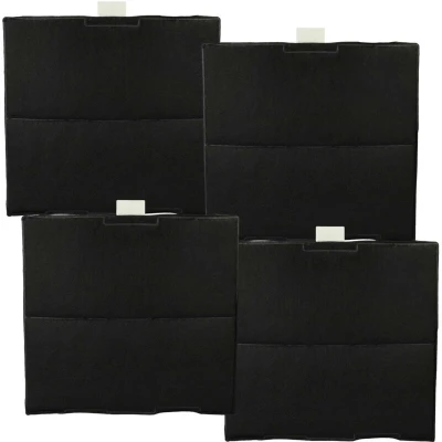 Image of vhbw 4x Activated Carbon Filter Replacement for Bosch DHZ5226, DHZ5225 Extractor Hood 23.5 x 22 2 cm