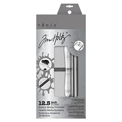 Image of Tim Holtz Precision Trimmer, 12.5&quot; Blade, Scoring &amp; Cutting Blades, Cardstock Paper