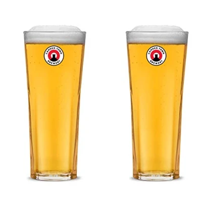 Image of Camden Town Official Brewery Kenneth Pint Glass Set of 2