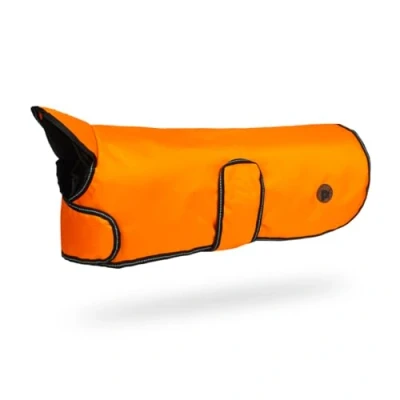 Image of Petface Outdoor Paws 2 In 1 Dog Coat, Orange, 60 cm (Pack of 1)