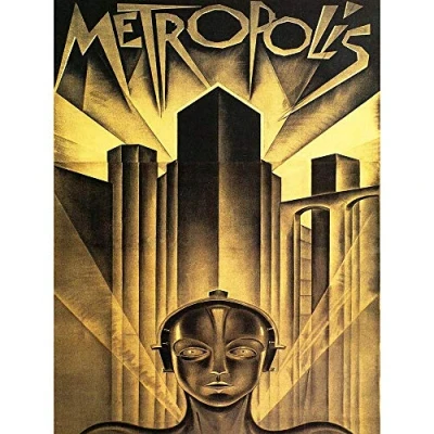 Image of Wee Blue Coo Movie Film Metropolis Sci Fi Drama Dystopia Utopia Lang Art Print Poster Wall Decor 12X16 Inch