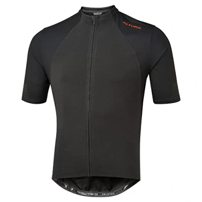 Image of Altura Men&#039;s Endurance Short Sleeve Jersey, Charcoal, XL UK