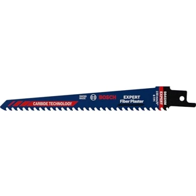 Image of Bosch Professional 1x Expert ‘Fiber Plaster’ S 641 HM Reciprocating Saw Blade (for Fibre cement boards, Length 150 mm, Accessories Saw)