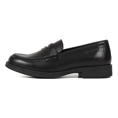 Image of Geox J AGATA D women Loafers, Black Shiny Black, 2.5 UK (35 EU)