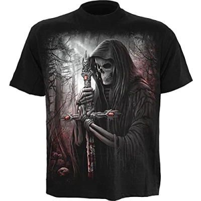 Image of Spiral Soul Searcher T Shirt Black L