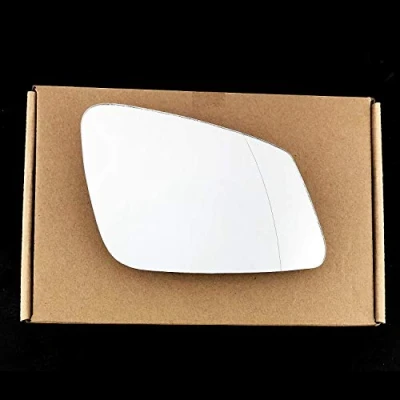 Image of Stick on Wide angle Wing Mirror Glass fits BMW 4 Series Reg 2013 to 2020 right driver Side