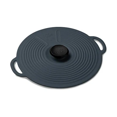 Image of Zeal Silicone Classic 15cm Lid Dark Grey