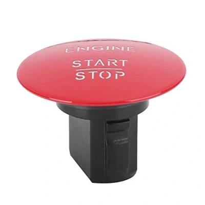 Image of Engine Keyless Start Stop Push Button Red Switch Fit for W176 C117 X218